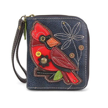 Chala Handbags Wallet Cardinal Collection by Chala VEGAN Wallet, Tote and Keychain